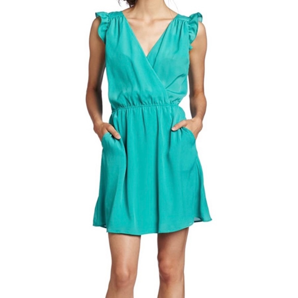 BCBGeneration Aqua Green Dress Size XS